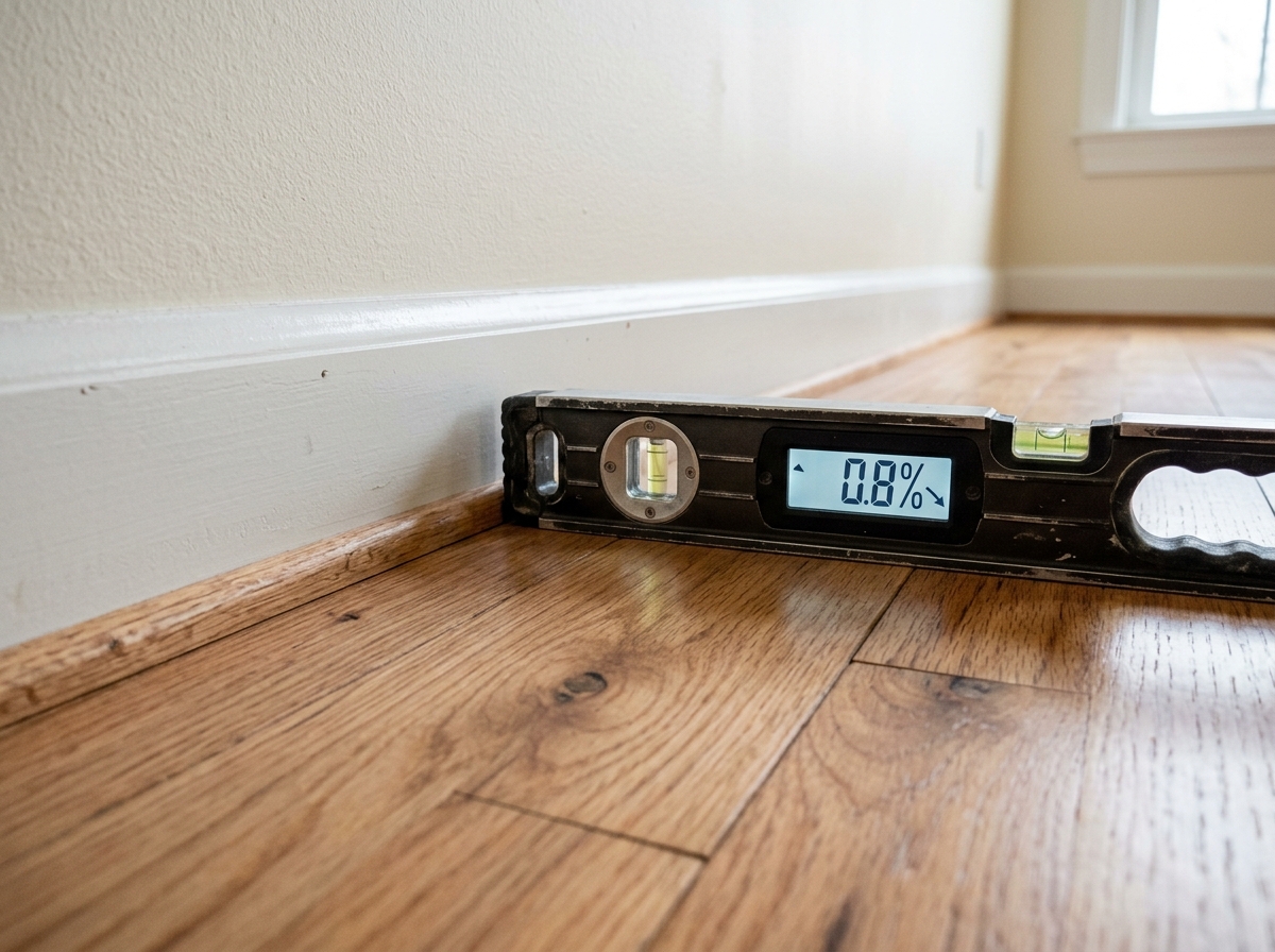 Sloping Slabs & Uneven Floors inspection and engineering diagnosis in Scottsdale